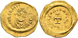 Heraclius (610-641) - Tremissis (1,34 g), ... 