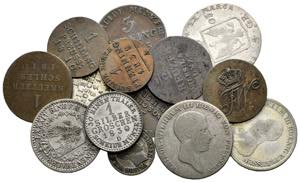  Lot - Lot 15 Stück; diverse Kleinmünzen ... 
