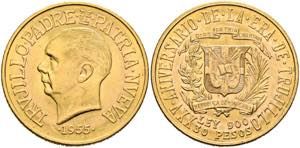 DOMINIKANISCHE REPUBLIK - 30 Pesos (29,64g) ... 