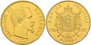 Napoleon III. 1852-1870 - 100 Francs 1856 A ... 