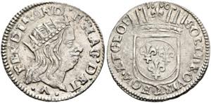 Ferdinand II. 1621-1670 - Luigino 1660  MIR ... 