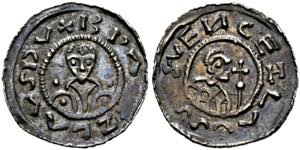 Bretislav I. 1028-1055 - Denar  Cach 322 ... 