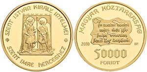 UNGARN - 50.000 Forint 2010, Hl. Stephan und ... 