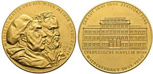 Wien - AE-Medaille (vergoldet) (60mm) o.J. ... 