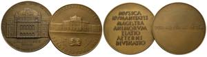 Wien - Lot 3 Stück; AE-Medaillen: 1955 von ... 