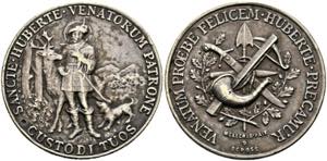 Fontainebleau - AE-Medaille (versilbert) ... 