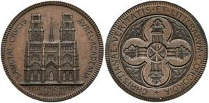 Orleans - AE-Medaille (32mm) 1863 auf die ... 