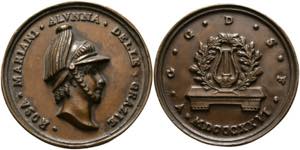 Cremona - Cu-Medaille (Galvano) (55mm) auf ... 