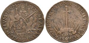 Dordrecht - AE-Rechenpfennig (30mm) 1586 ... 