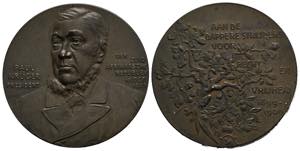 SÜDAFRIKA - Lot 2 Stück; AE-Medaille 1900 ... 