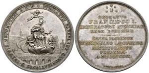 Prag - Erzbistum - AR-Medaille (17,55g), ... 