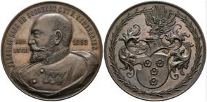 Prag - AE-Medaille (38mm) 1893 von Karl ... 