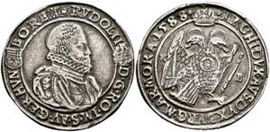 Rudolf II. 1576-1612 - Taler 1588 KB ... 
