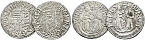 Rudolf II. 1576-1612 - Lot 2 Stück; Denare ... 
