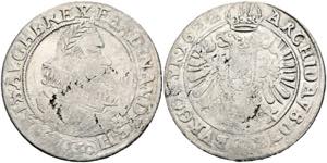 Ferdinand II. 1619-1637 - Kipertaler zu 150 ... 