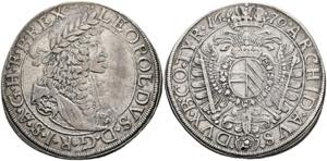 Leopold I. 1657-1705 - Taler 1670 Wien Mm. ... 
