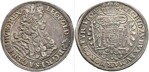Leopold I. 1657-1705 - 1/2 Taler 1704 KB ... 