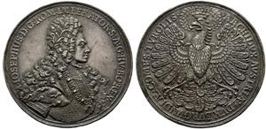 Josef I. 1705-1711 - Schaumünze zu 1 3/4 ... 