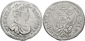 Maria Theresia 1740-1780 - Lira zu 20 Soldi ... 