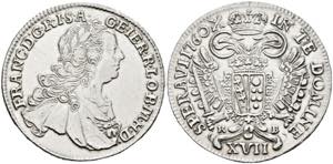 Franz I. Stefan 1745-1765 - Lot 2 Stück; ... 