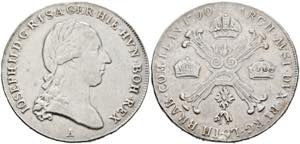 Josef II. 1765-1790 - Lot 2 Stück; 1/2 ... 