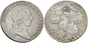 Josef II. 1765-1790 - Lot 2 Stück; 1/2 ... 