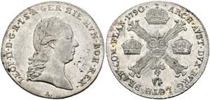 Leopold II. 1790-1792 - 1/4 Kronentaler 1790 ... 