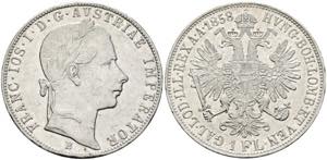 Franz Joseph 1848-1916 - Gulden 1858 B ... 