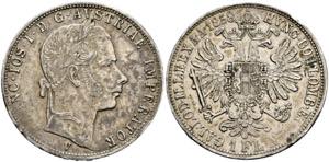 Franz Joseph 1848-1916 - Gulden 1858 V ... 