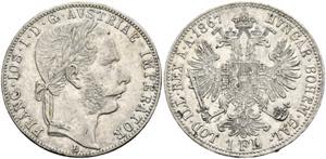 Franz Joseph 1848-1916 - Gulden 1867 B ... 