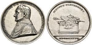 Maximilian Josef 1769-1853 - Silbermedaille ... 