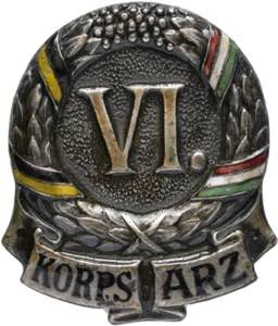 Große Verbände - Korps VI. KORPS ARZ. ... 