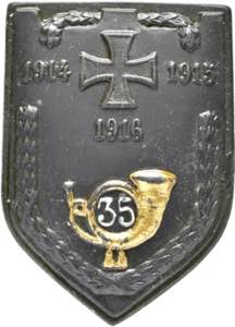 Landwehr - LIR35: 35 1914-1915-1916. ... 