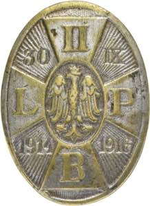 Polen -  Abzeichen der II. Brigade der Poln. ... 