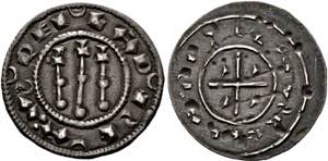 UNGARN - Ladislaus I. 1077-1095 - Denar ... 
