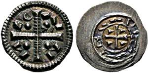 UNGARN - Kolomann 1095-1116 - Denar (0,45g) ... 