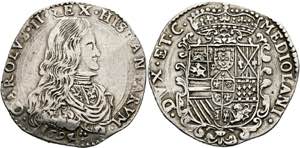 ITALIEN - Mailand - Carlo II. 1675-1700 - ... 