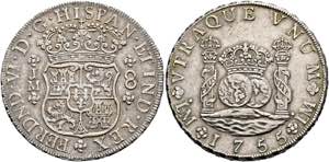 PERU - Ferdinand VI. 1746-1760 - 8 Reales ... 