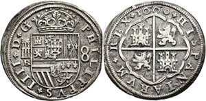 SPANIEN - Philipp IV. 1621-1665 - 8 Reales ... 