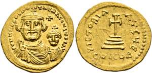 BYZANZ - Heraclius (610-641) - Solidus (4,48 ... 