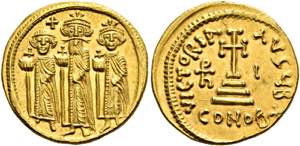 BYZANZ - Heraclius (610-641) - Solidus (4,40 ... 