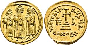 BYZANZ - Heraclius (610-641) - Solidus (4,48 ... 