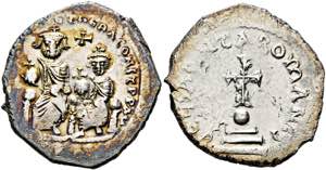 BYZANZ - Heraclius (610-641) - Hexagramm ... 