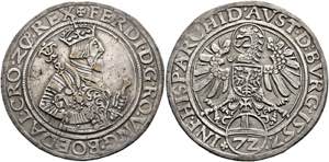 RDR - Ferdinand I. 1521-1564 - Taler zu 72 ... 