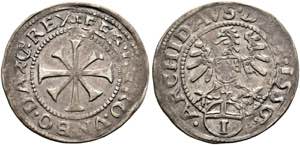 RDR - Ferdinand I. 1521-1564 - Kreuzer 1556 ... 