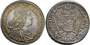RDR - Karl VI. 1711-1740 - 1/2 Taler 1724 ... 