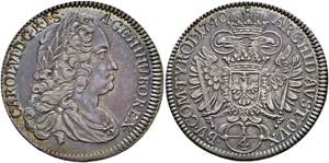 RDR - Karl VI. 1711-1740 - 1/4 Taler 1740 ... 