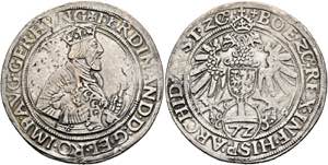 RDR - Ferdinand I. 1521-1564 - Taler zu 72 ... 