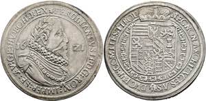 RDR - Ferdinand II. 1619-1637 - Taler 1621 ... 