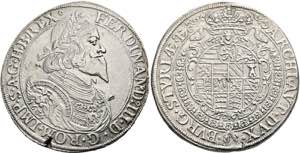 RDR - Ferdinand III. 1637-1657 - Taler 1654 ... 
